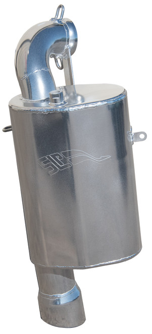 SLP Silencer Pol 09-333 Ceramic Coated Exhaust Silencer