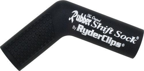 RYDER CLIPS Rubber Shift Sock (Black) – Universal Protective Cover for Motorcycle Shifters