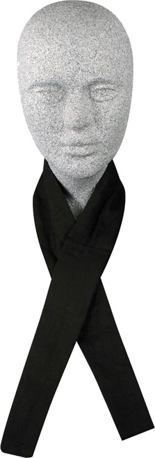 ZAN Cooldanna Solid Black Neck and Head Wrap (Part Number: DC114)