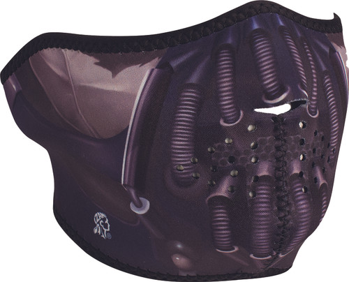 ZAN Neoprene Half Mask Pain WNFM097H – Reversible Water-Resistant Face Mask for Comfort and Warmth