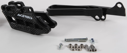 ACERBIS Guide/Slider Kit 2.0 Black – Durable Chain Guide for Off-Road and MX Bikes