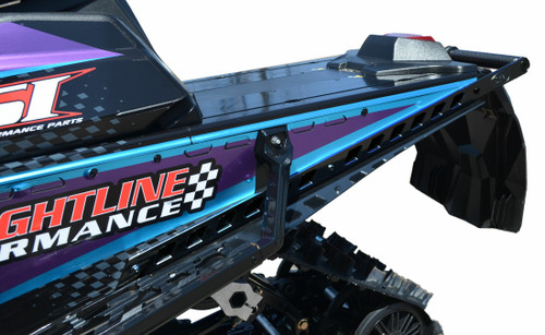 STRAIGHTLINE Carbon Fiber Rear Bumper Black - Part 182-128