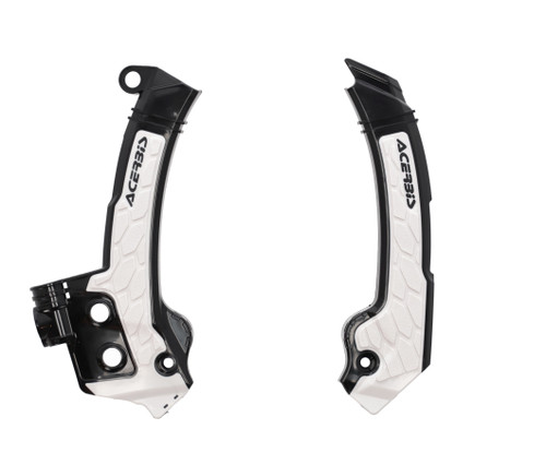 Acerbis X-Grip Frame Guard for Husqvarna Black/White - Part 2979601007