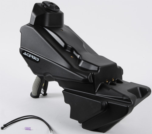 ACERBIS 3 Gallon Black Fuel Tank - Durable Polyethylene Construction