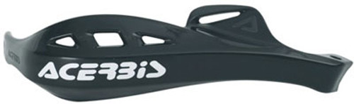 ACERBIS Rally Profile Handguards Black – Durable Polypropylene Motorcycle Handguards with Universal Mounting Kit