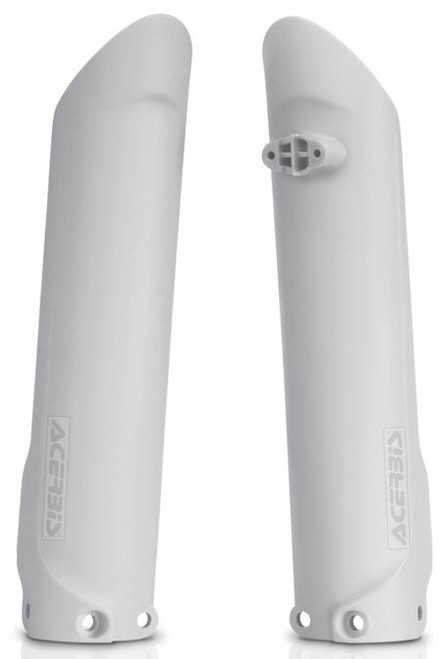 ACERBIS Fork Covers White - Part Number 2401260002