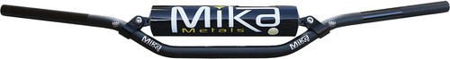 MIKA METALS Handlebar Pro Series 7/8 Inch Cross-Over Low Bend Black - Part MK-78-CL-BLACK