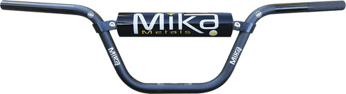 MIKA METALS Handlebar Pro Series 7/8 Inch Pit Bike High Bend Black (Part Number MK-78-PBH-BLACK)