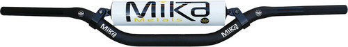MIKA METALS Handlebar Pro Series OS 1 1/8" Mc Bend White - Part MK-11-MC-WHITE