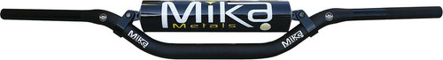 MIKA METALS Handlebar Pro Series OS 1 1/8" Mc Bend Black - Part #MK-11-MC-BLACK