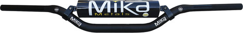 MIKA METALS Handlebar Pro Series OS 1 1/8" Mini Low Bend Black (Part Number: MK-11-MIL-BLACK)