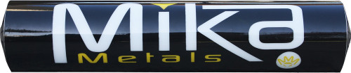 MIKA Metals Bar Pad Injection Molded 9.75-inch Big Bike Handlebar Protector - Black (Part Number: MK-BLACK)