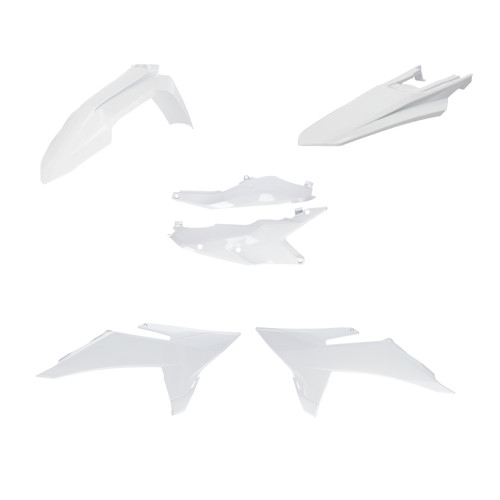 ACERBIS Plastic Kit for KTM - White (Part Number 2986800002)