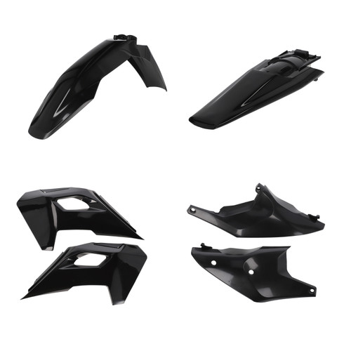 ACERBIS Plastic Kit Hus Black - Part 2986600001 for Off-Road Vehicles