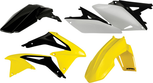 ACERBIS Plastic Kit Yellow – Complete Motorcycle Fender and Panel Set (Part Number 2113823914)