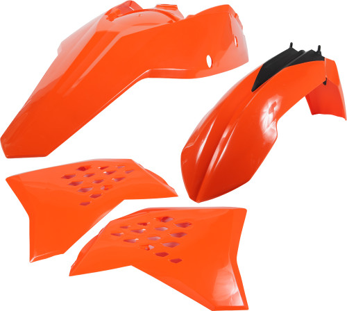 ACERBIS Plastic Kit Orange - Part 2113790237 for Motorcycle Bodywork