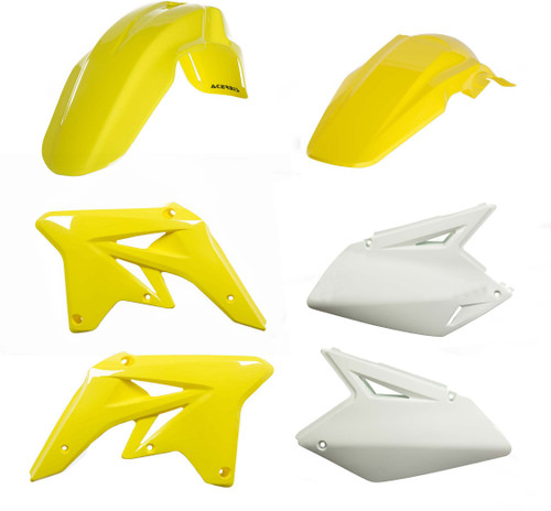 ACERBIS Plastic Kit for Honda CRF250L - Yellow (Part Number 2081970354)
