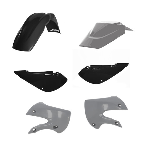 ACERBIS Plastic Kit Kaw Black/Grey - Part 2041071001