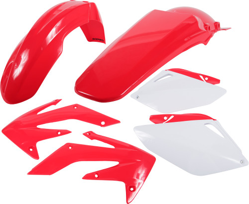 ACERBIS Plastic Kit Red - Part #2041040215 for Motorcycle Body Replacement