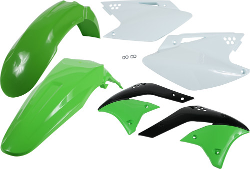 ACERBIS Plastic Kit Green Part Number 2041050215 for Off-Road Vehicles