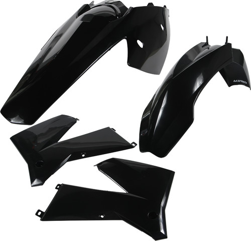 ACERBIS Plastic Kit Black - Part 2041030001 for Off-Road Vehicles