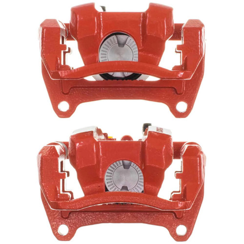 Power Stop 17-22 GMC Acadia Rear Red Caliper w/Bracket (Pair) - S15244 Photo - Primary