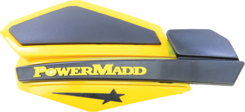 POWERMADD Star Series Handguards (Yellow/Black) - Part 34201