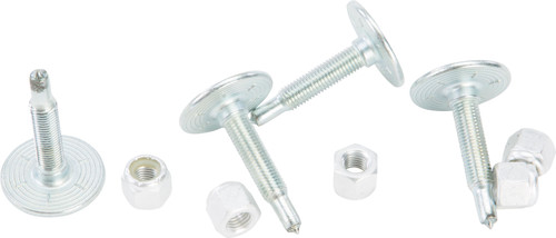 WOODYS Grand Master Silver Studs 1.450" for Single Ply Tracks - Part GMP-1450-500