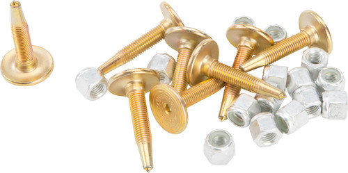 WOODYS Gold Digger Carbide Traction Master Stud 1.450" - 96 Pack for Enhanced Trail Performance