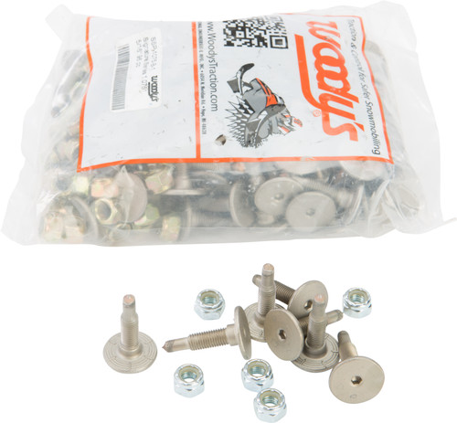 WOODYS Signature Series Stainless Steel Studs 1.075 Inch, 96 Pack - Enhance Safety and Traction