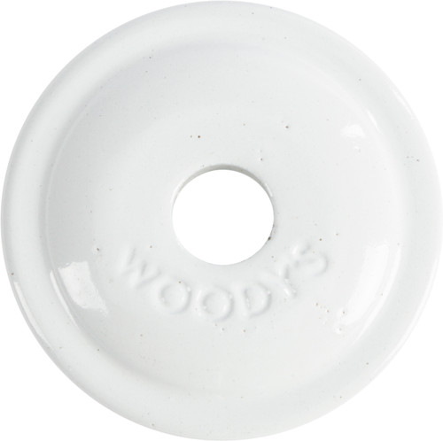 WOODYS AWA-3815 Round Digger Support Plate - 48 Pack, White