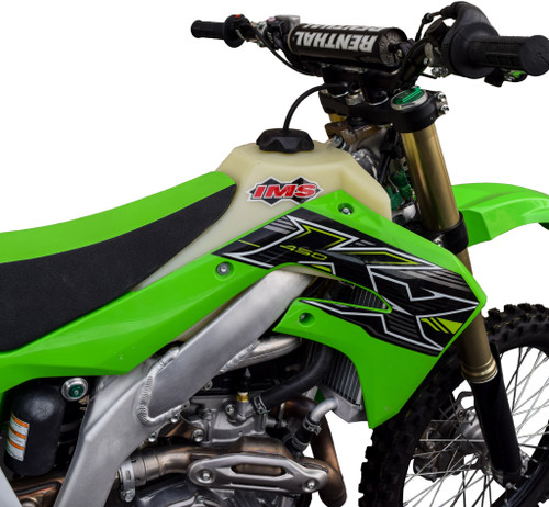 IMS Fuel Tank Natural 2.5 Gallon – Enhanced Capacity for Enduro, MX, and Woods Riding