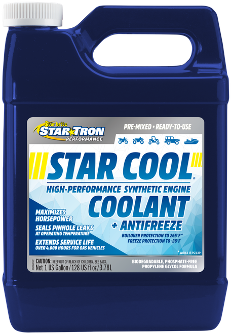 Star Brite 64oz Star Cool Synthetic Engine Coolant - High-Performance Automotive Cooling Solution
