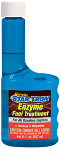 Star Brite High Concentrate Enzyme Fuel Treatment 8oz - Prevents Fuel Gelling & Water Separation