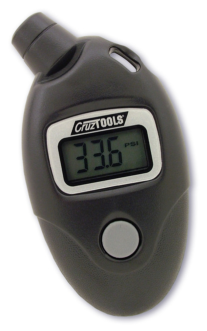 CRUZ TOOLS TirePro Digital Tire Gauge DGTG2 for Motorcycle, UTV, and ATV
