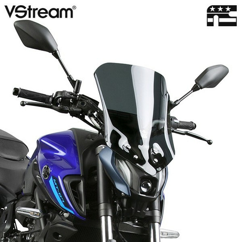 National Cycle N20340 VStream Windscreen Short Dark Tint for Yamaha Motorcycles
