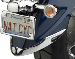 NATIONAL CYCLE N7022 Cast Rear Fender Tip – Hand Cast Motorcycle Fender Accent