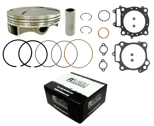 NAMURA NA-10046K Top End Kit for 1995-1996 Honda Models with 11:1 Compression