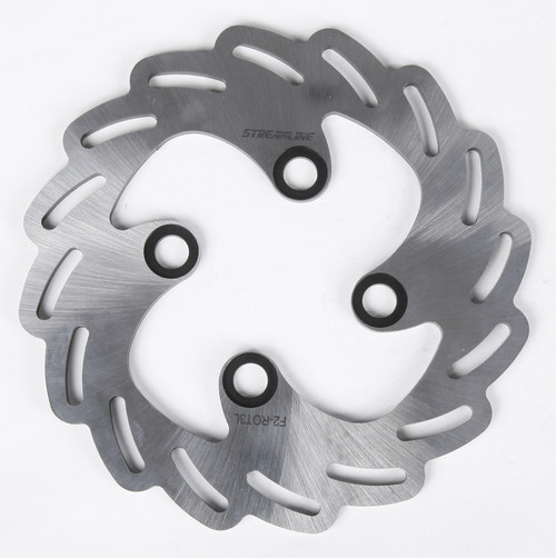 Streamline F2-ROT3L Front Brake Rotor with Blade Design for Enhanced Performance