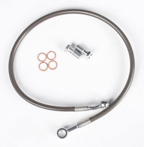 Streamline TRX250R Rear Brake Line - Smoke Finish