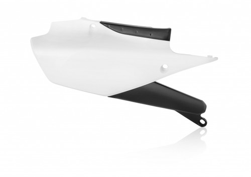 ACERBIS 2685881035 Side Panels White/Black for Motorcycle - Complete Plastic Kit