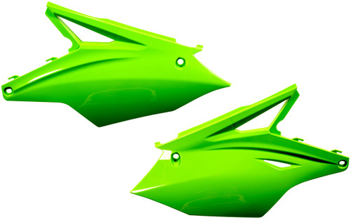 ACERBIS 2449560006 Side Panels in Green for Off-Road Vehicles