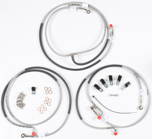GALFER FK003D811-6 Brake Line Front/Rear - Durable PTFE and Stainless Steel Construction