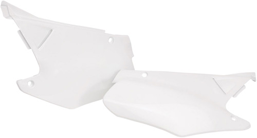 ACERBIS 2043250002 White Side Panels for Motorcycle - Durable Plastic Kit