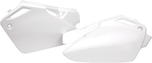 ACERBIS 2043280002 White Side Panels for Motorcycle - Kit Includes Front and Rear Fenders, Side Panels, Radiator Scoops