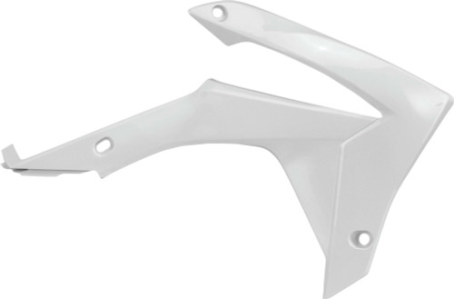 ACERBIS Radiator Shrouds - White, Part Number 2314370002