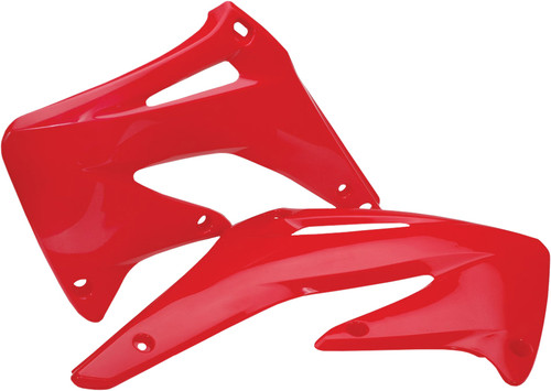 ACERBIS Radiator Shrouds for ATV and Motorcycle – Red, Part Number 2071390227