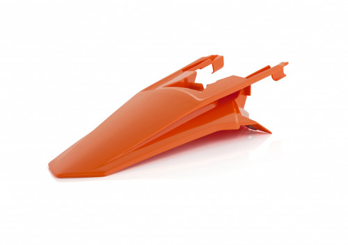 Acerbis Rear Fender Orange for Motorcycle - Part 2685995226