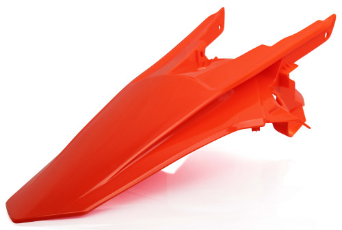 ACERBIS Rear Fender Fluorescent Orange - Part 2634044617