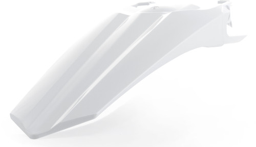 Acerbis Rear Fender White for Enhanced Motorcycle Protection - Part 2630650002